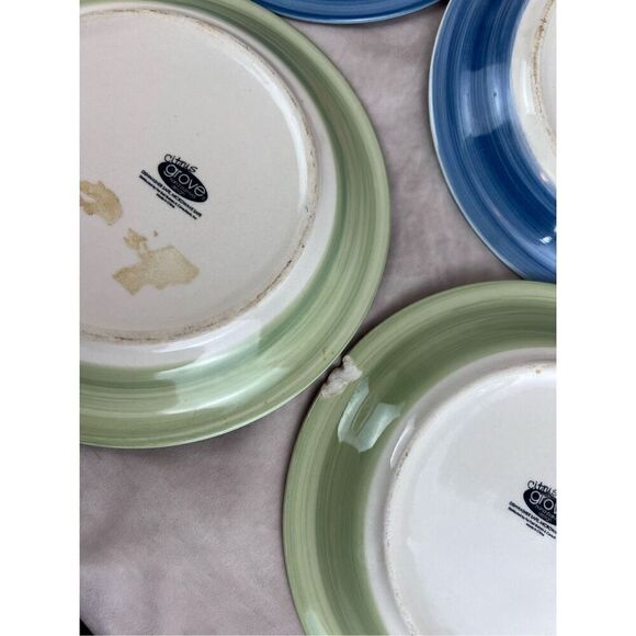Vintage Citrus Grove Plates Set of 4 - Picture 7 of 8
